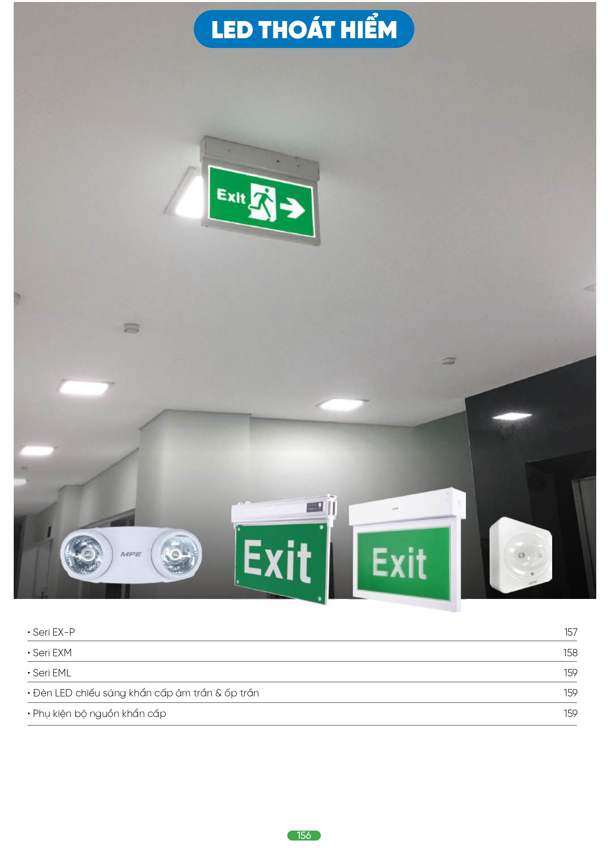 Bảng giá đèn LED MPE 2026